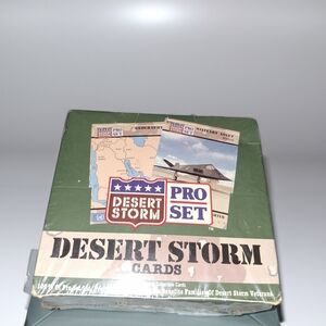 Desert Storm Pro Set Trading Cards